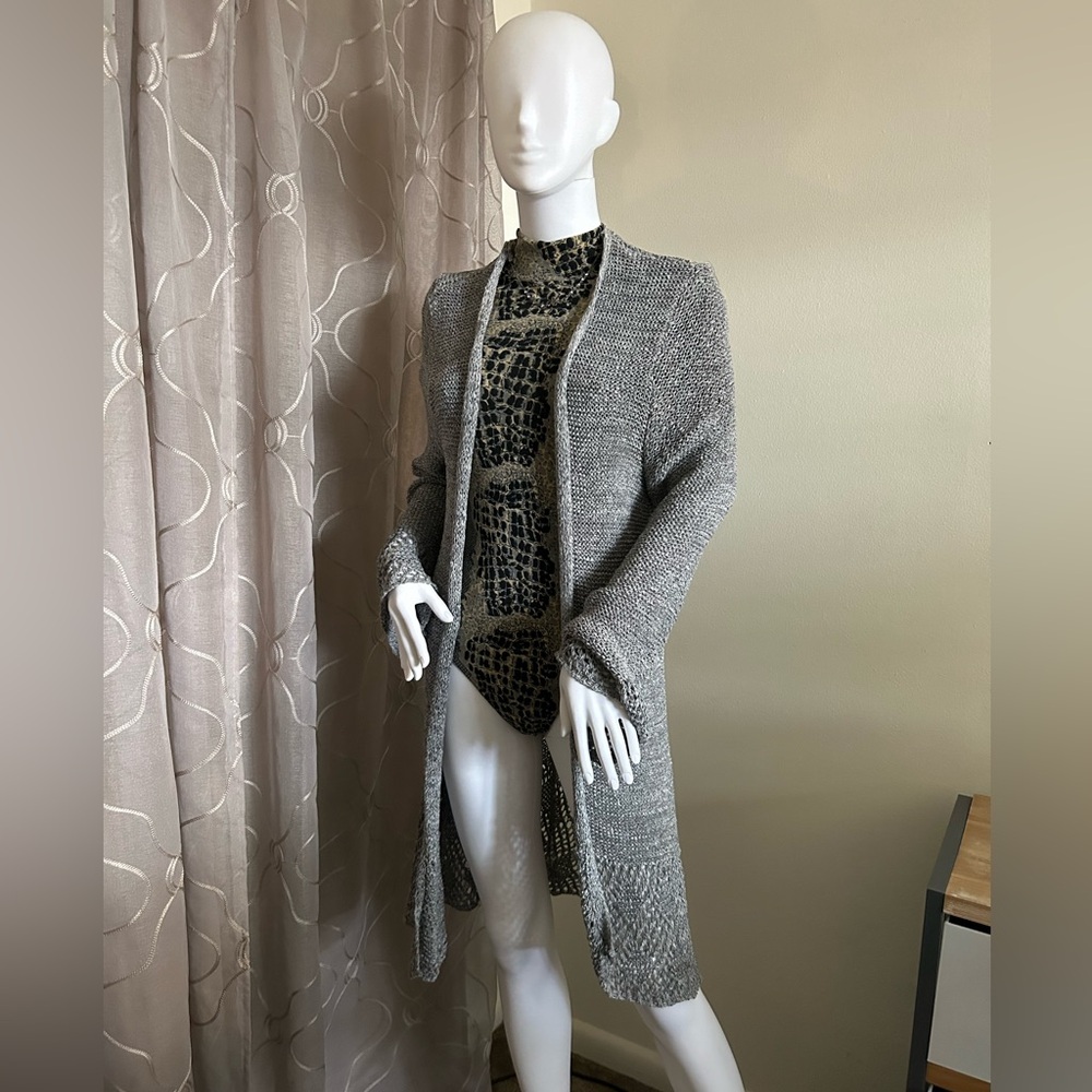 Crocheted type sweater